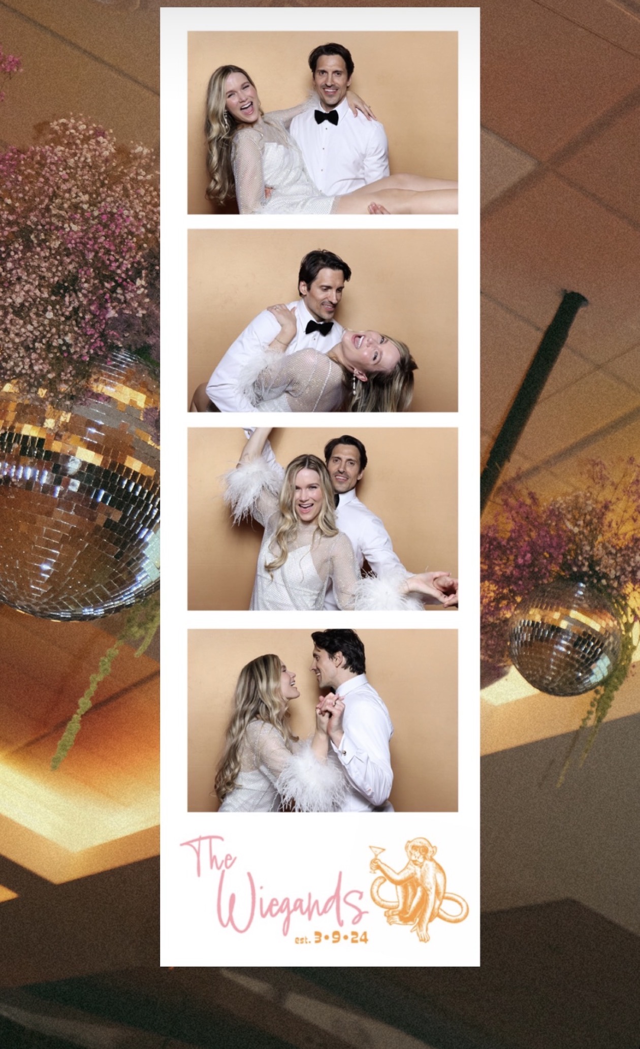 Wedding photobooth prints